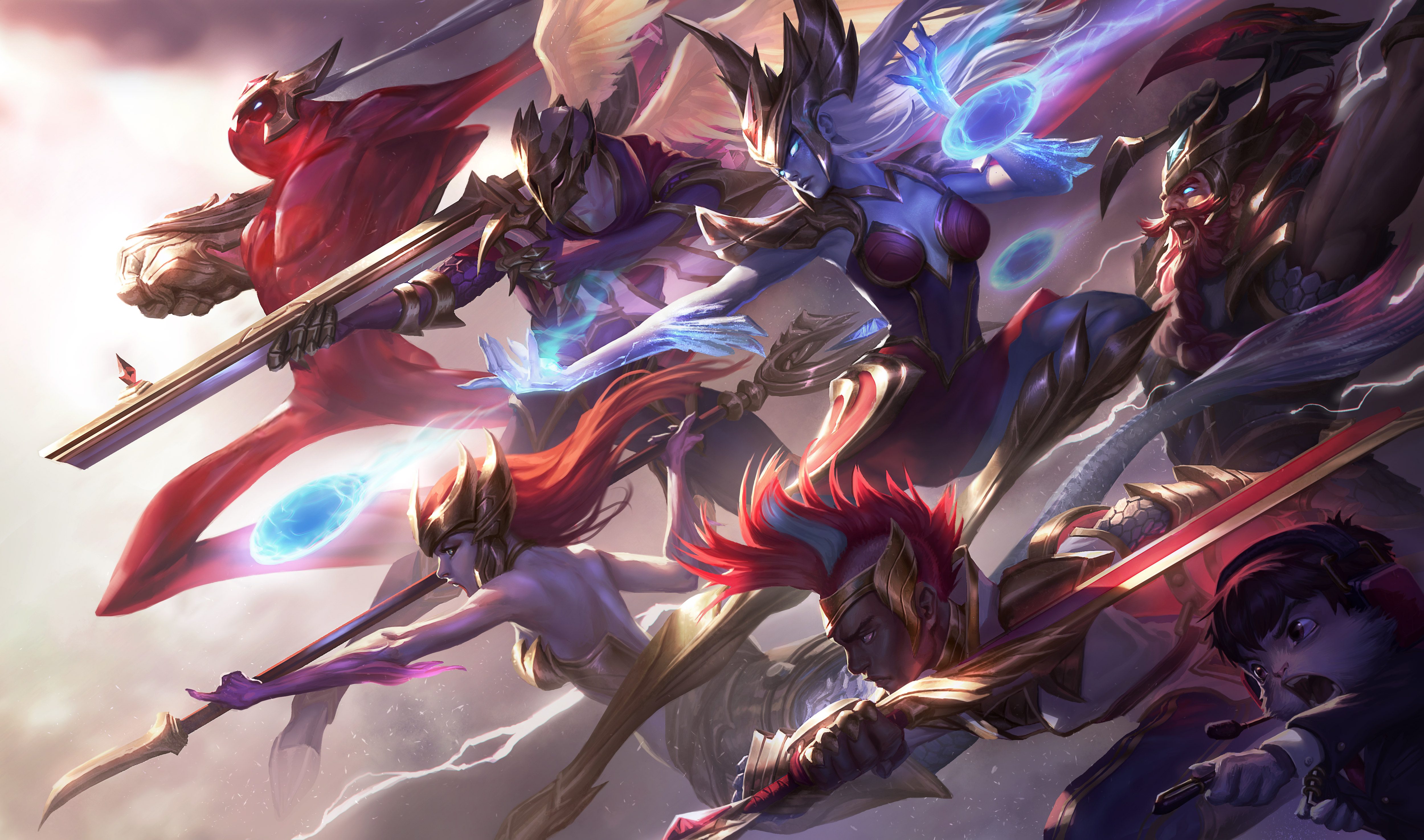 A组：MAD、VIT、AST、FNC、 B组：BDS、SK、G2、KOI LEC春季赛将开始第二阶段的小组赛